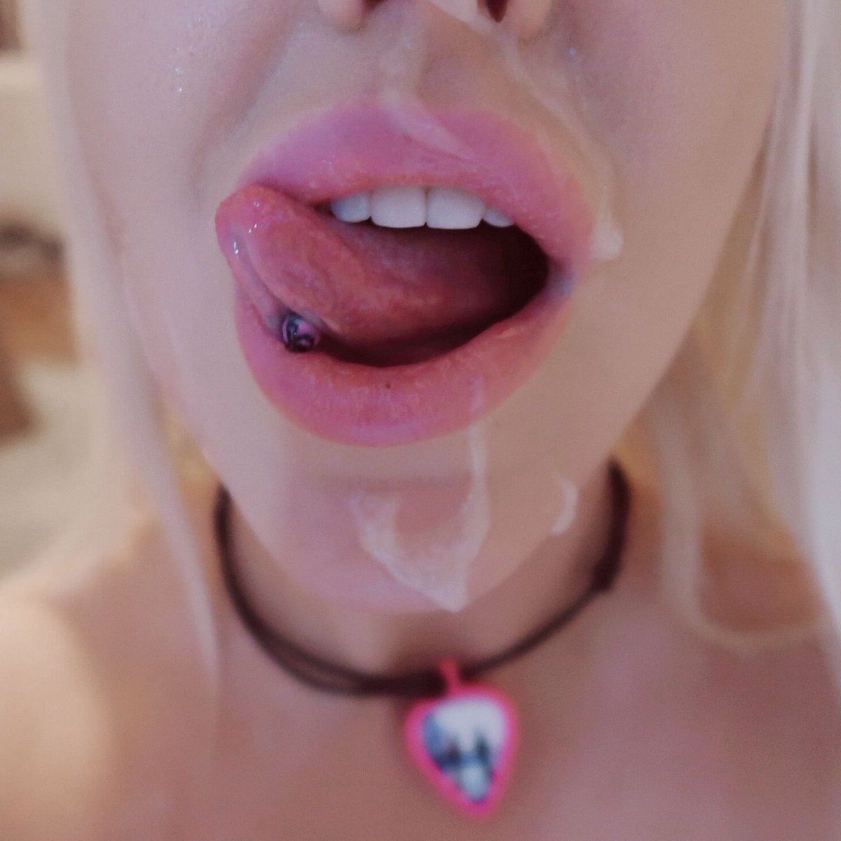 Drooling femme gif